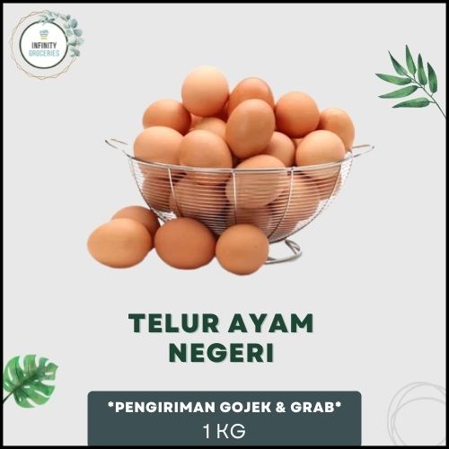 

TELUR AYAM NEGERI 1 KG