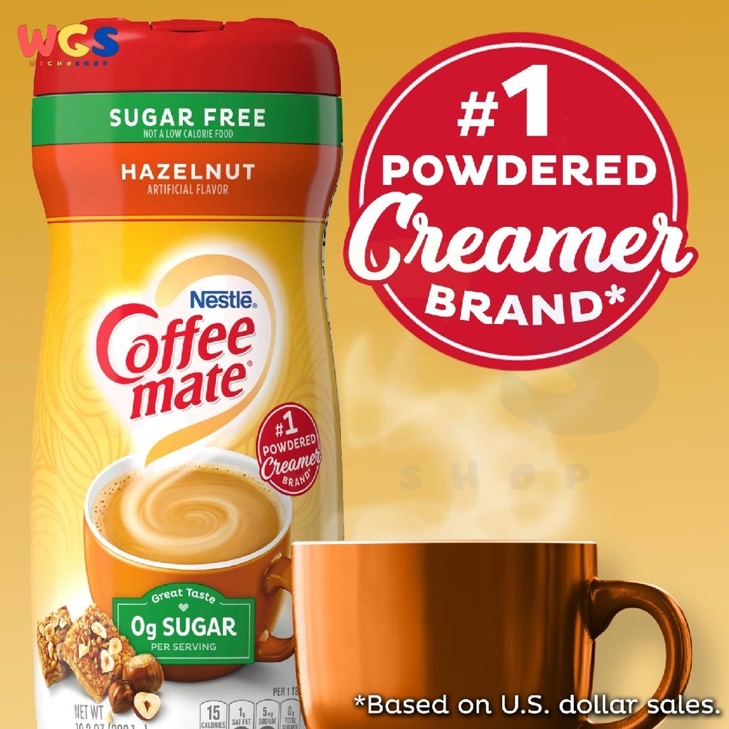 Nestle Coffee Mate Sugar Free Hazelnut Powder Coffee Creamer 2891g Shopee Indonesia