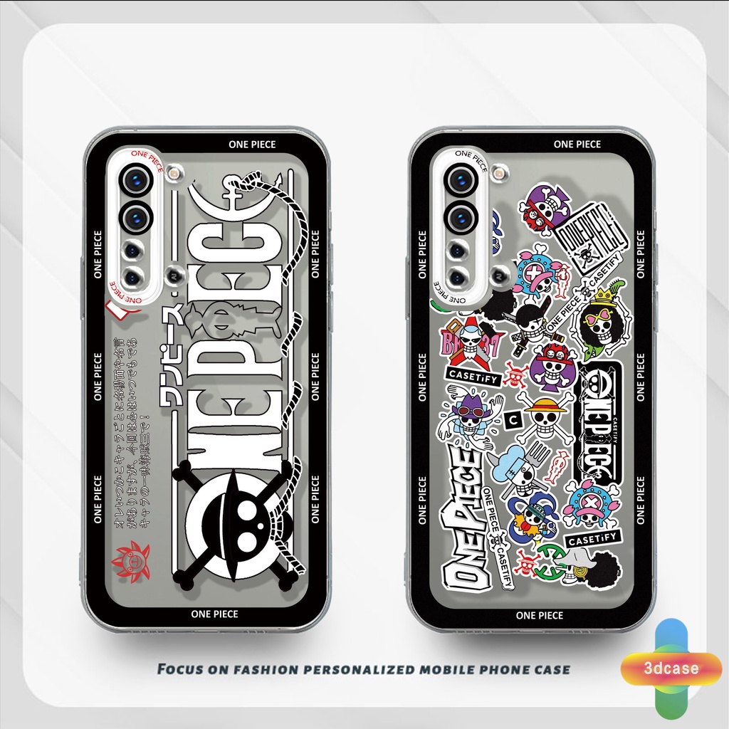 Case HP Realme C11 2021 C21Y C31 C35 C15 C21 C25 C20 C3 C12 C2 C25S 5S 5 5S 5i C17 7i C1 C25Y C2 C3i 6i C20A realme Narzo 20 10 10A 20A 30A A7 A5S A15 A16 Y12 Y20 Y15S A03 Cartoon One Piece Transparent Case