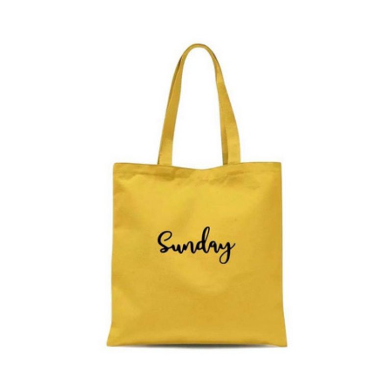 Tas Tote bag nama hari