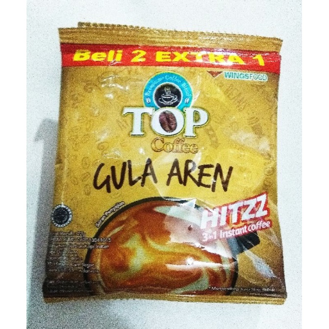

Top Coffee Gula Aren, renceng isi 10 extra 5 saset