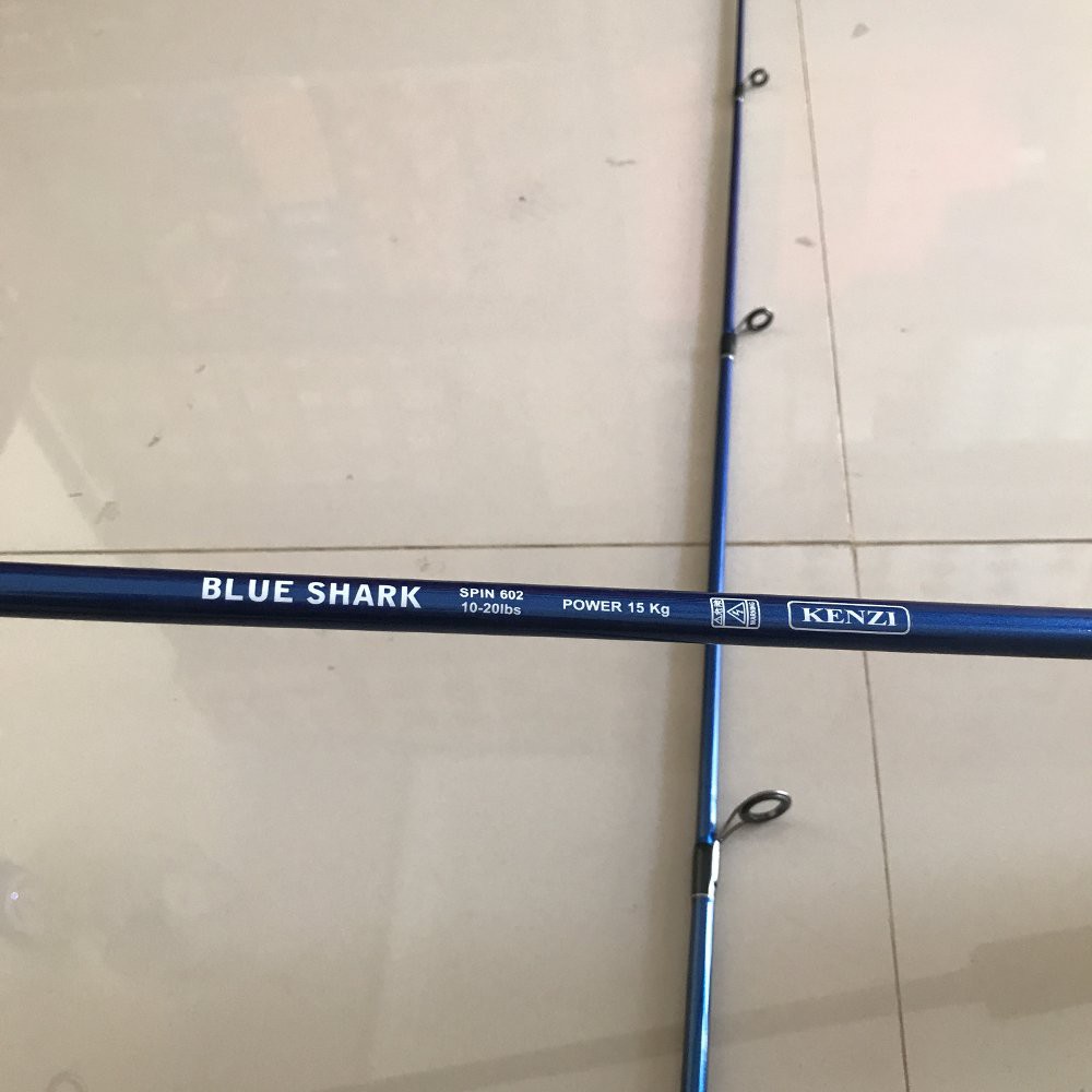 Joran Pancing - Joran Kenzi Blue shark 602 180 cm -20 lbs 15kg - Fishing Rod Pancing