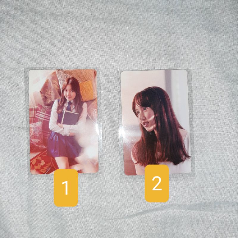 Official Photocard GFRIEND Yerin Snowflake Rough