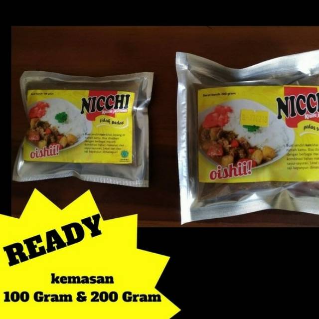 Nicchi Bumbu Kare Jepang Ayam Sapi 100 Gram Shopee Indonesia