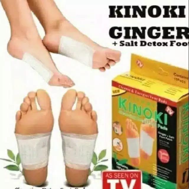 &lt;^ SJA ^&gt; Kinoki gold 1box isi 10pcs, koyo kaki ginger plus salt