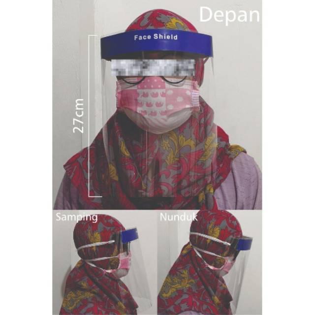 READY JKT PENUTUP WAJAH FACE SHIELD