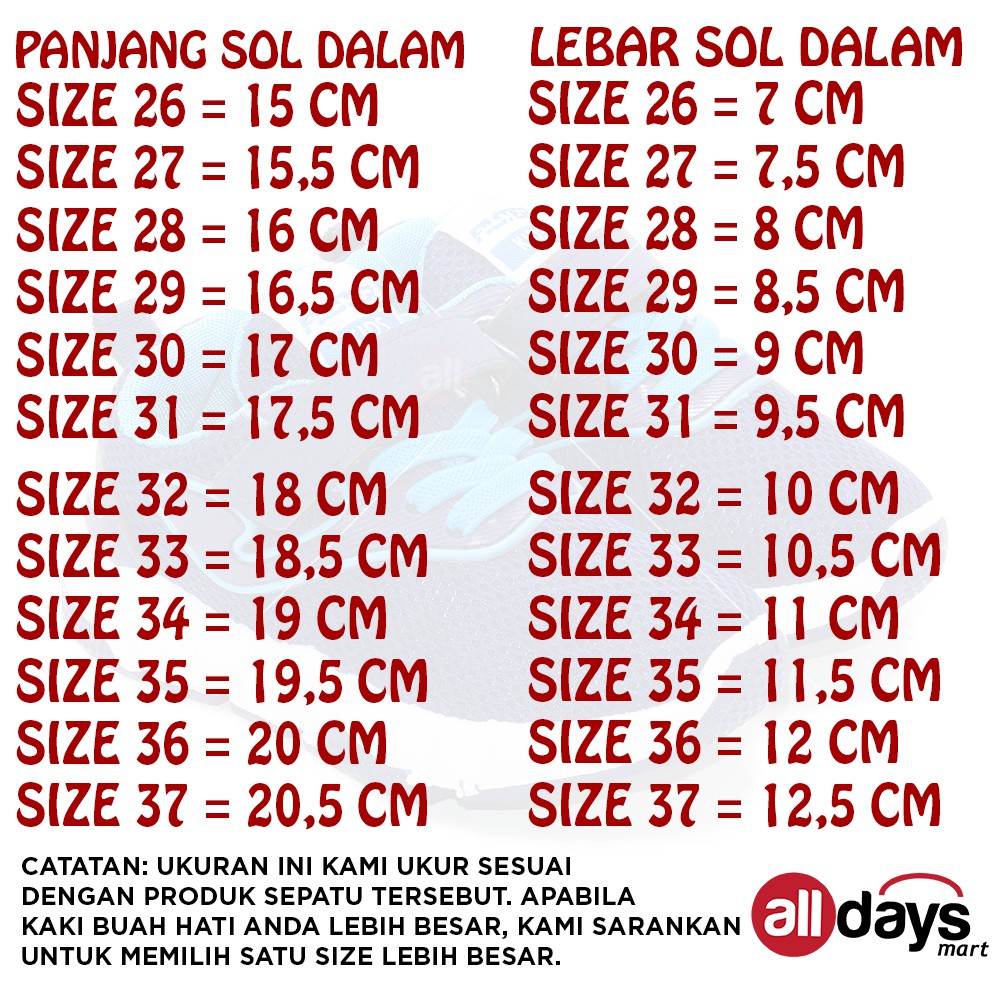 Faster Sepatu Sneakers Sports Anak 1807-1811 Size 26-31