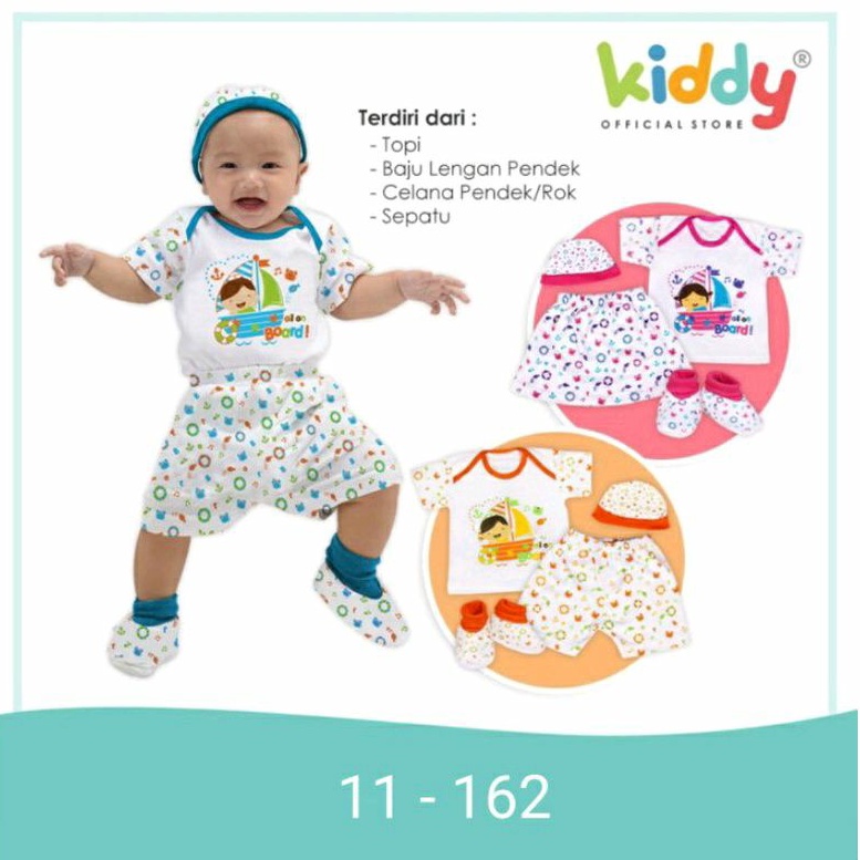 KIDDY BABY SET Paket Perlengkapan Bayi Baru Lahir | Kado Hadiah Bayi | Gift Newborn Stelan Bayi