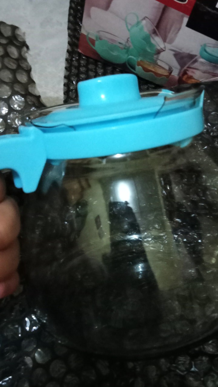 Ahb Tea Pot Set 5in1 Teko Kaca Tempat Minum Teh Teko Set Cangkir Kaca Teapot Gelas Cafe Souvenir Igd