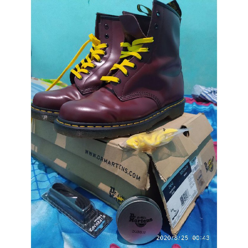 Sepatu Docmart 1460 Cherry Red