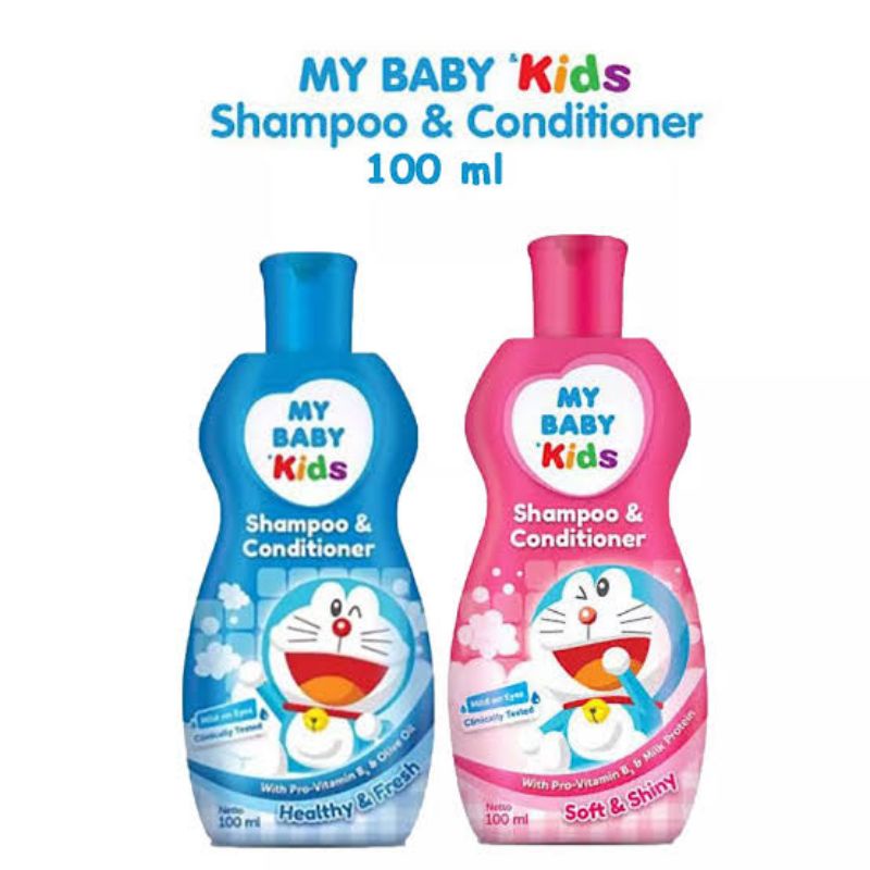 MY BABY KIDS SHAMPOO & CONDITIONER 100 ML / SHAMPOO ANAK MY BABY KIDS 100ML