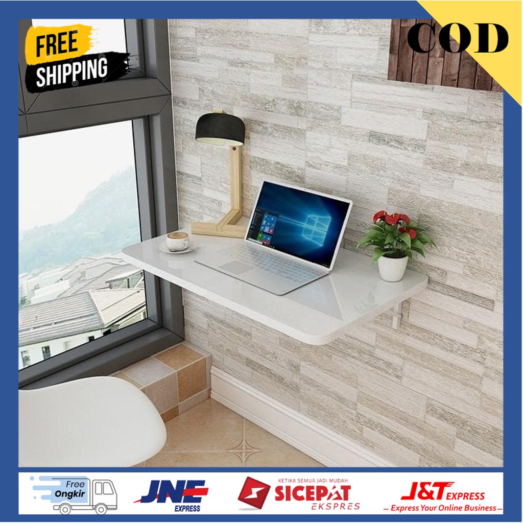 Meja Kerja  Laptop Tempel  Dinding Tembok Portable Lipat  Meja Kerja  Laptop Tempel  Dinding Tembok Portable Lipat