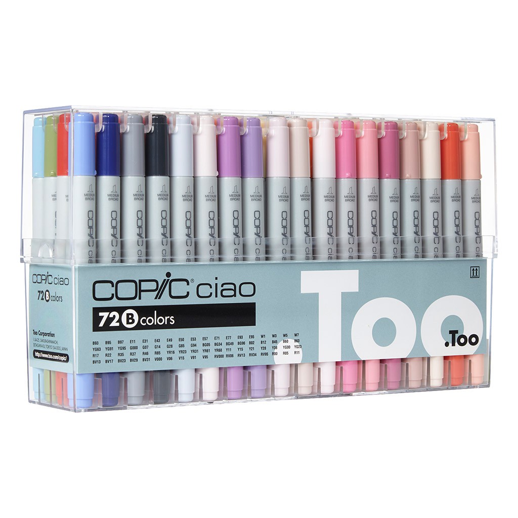 

COPIC CIAO 72 Color Set B - Ref.CCM/72B