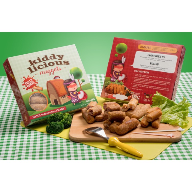 

KIDDYLICIOUS NUGGET - NUGET SEHAT - NUGET SAYUR (untuk anak 12 bulan+)