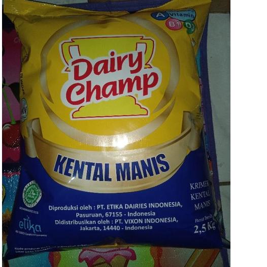 

Grosir❄️ Susu kental manis DAIRY CHAMP 2,5kg #PRICEDISCOUNT