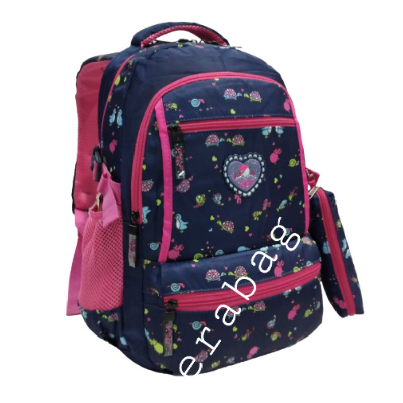 Tas ransel sekolah anak perempuan Alto Silver girl original import 71620S1