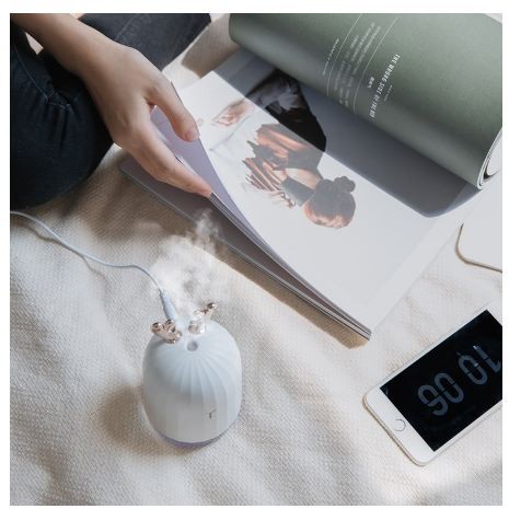 [TOSERBA_EMAK] - 3Life Air Humidifier Pelembab Udara Aromatherapy 220ml - White Deer