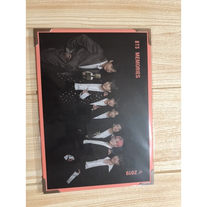 FRAME BTS MEMORIES 2019 OFFICIAL GIFT WEVERSE SHOP