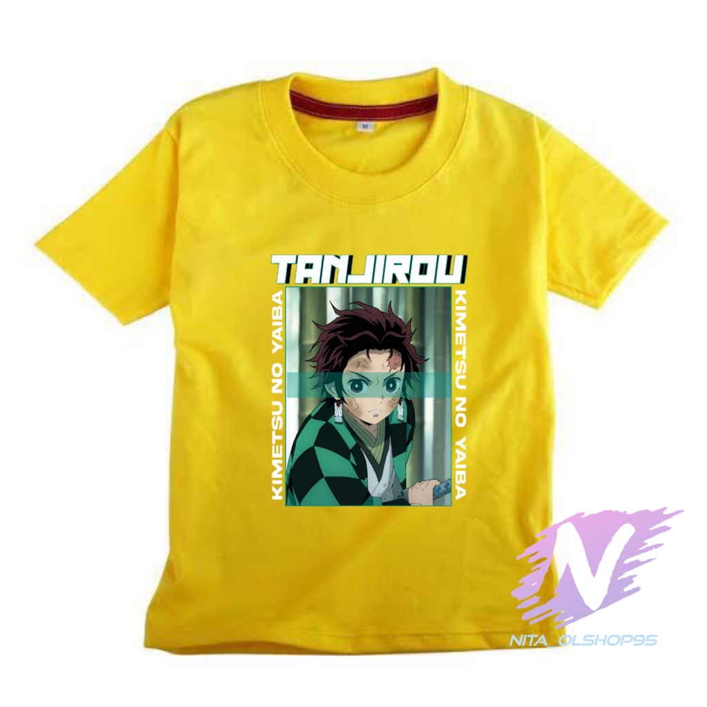 KAOS ANAK TANJIRO BAJU ANIME TANJIROU