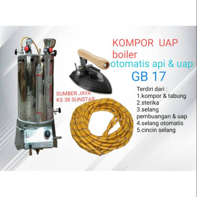 laundry Kompor uap nagamoto laundry /garmen gb 17