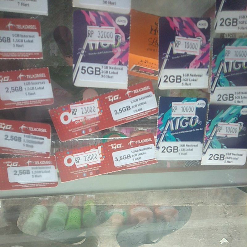 voucher Telkomsel 3,5gb