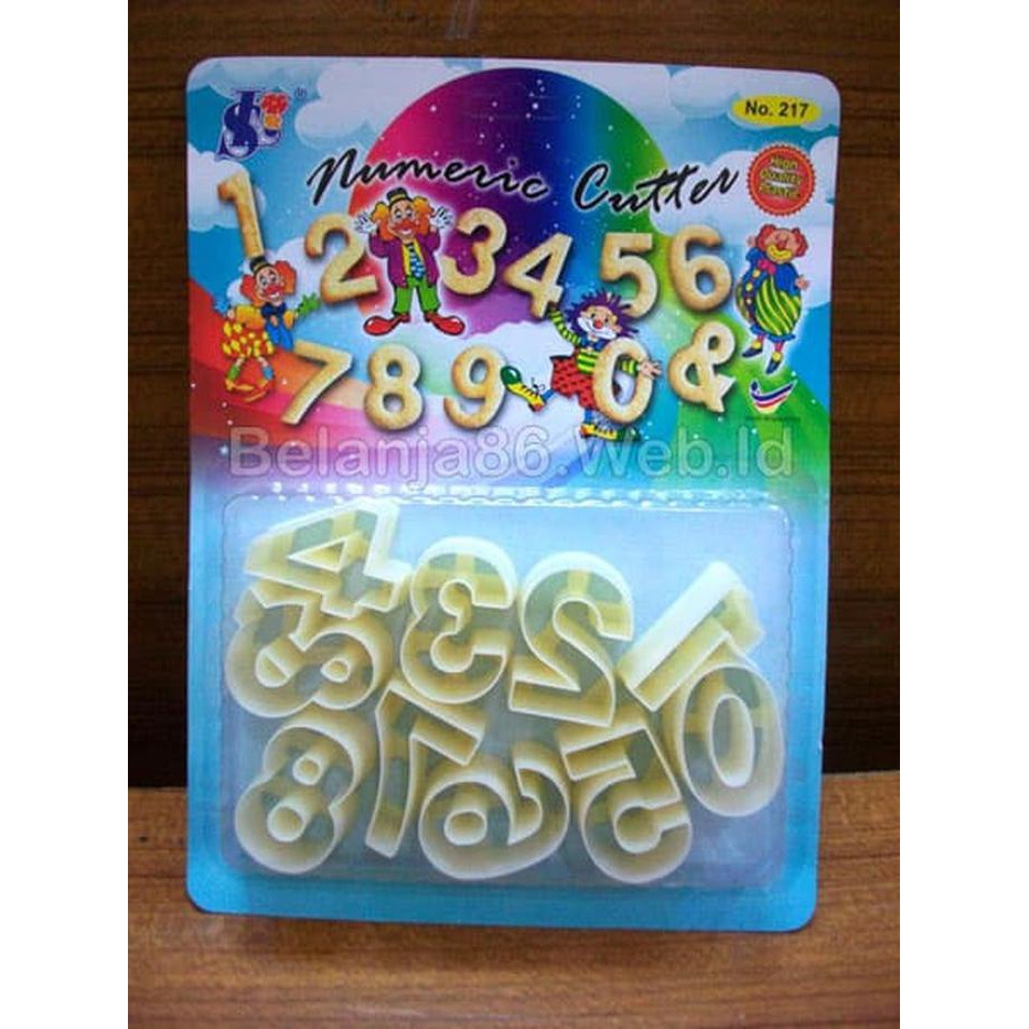 

SUPER SALE Numeric Biscuit Cutter JUAL!JUAL!JUAL!