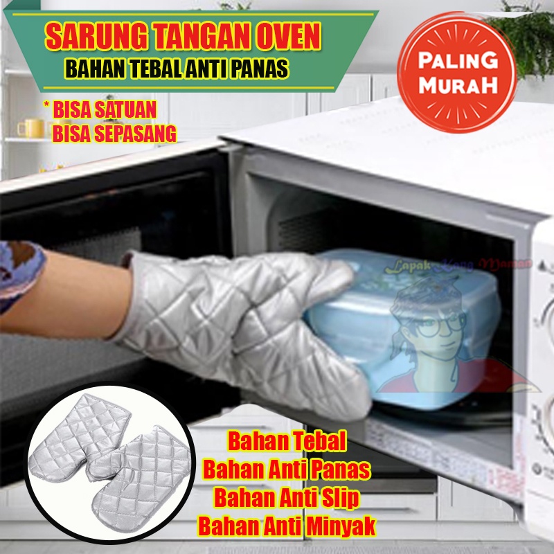 Sarung Tangan Masak Oven Anti Panas Microwave Glove Cempal Tangan