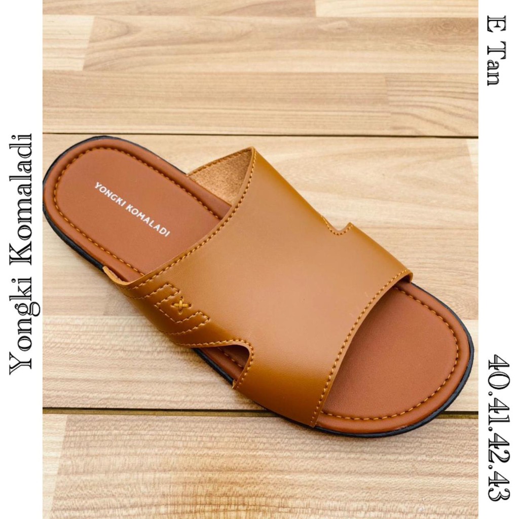 SANDAL SLOP E TAN