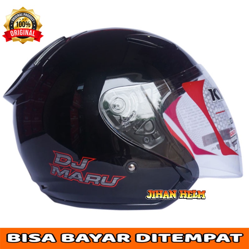 HELM / KYT / DJ MARU / HELM KYT / HELM KYT DJ MARU UNGU TERMURAH-4