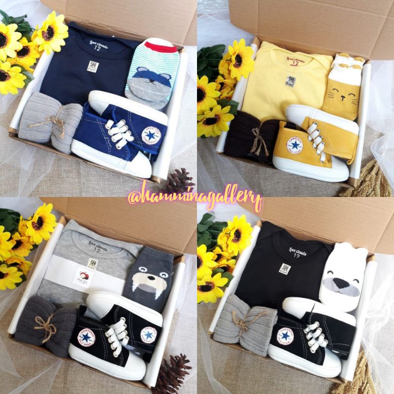 BABY HAMPERS NEWBORN Kado Bayi Cowok Parcel Bayi Laki laki Baby Gift Kekinian-4