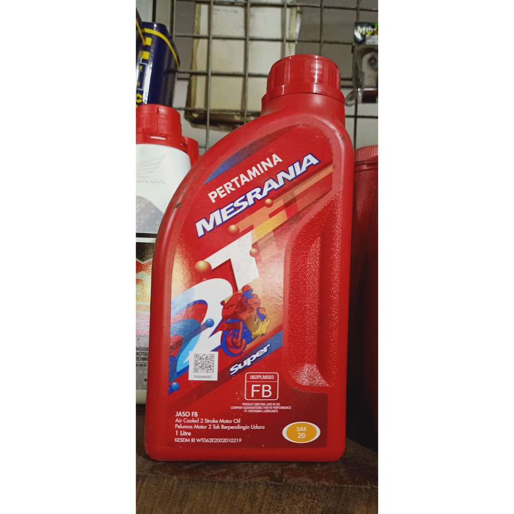 [OLI SAMPING 2 TAK] - MESRANIA 2T PERTAMINA - 1 liter mesran
