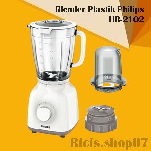 Termurah Blender Plastik Philips HR-2102 / HR2102 / HR 2102 400 Watt Free Bubble Wrap