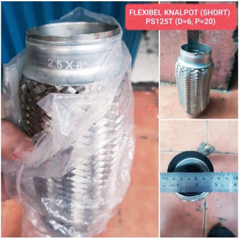 FLEKSIBEL KNALPOT PS125T CANTER