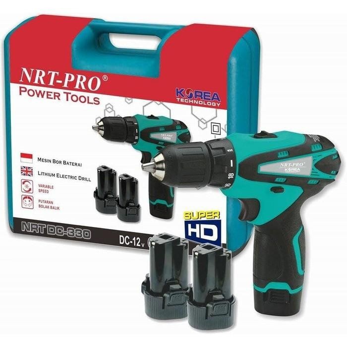 NRT-PRO Cordless Driil DC 330 // Bor batrei NRT-PRO 12V DC 330