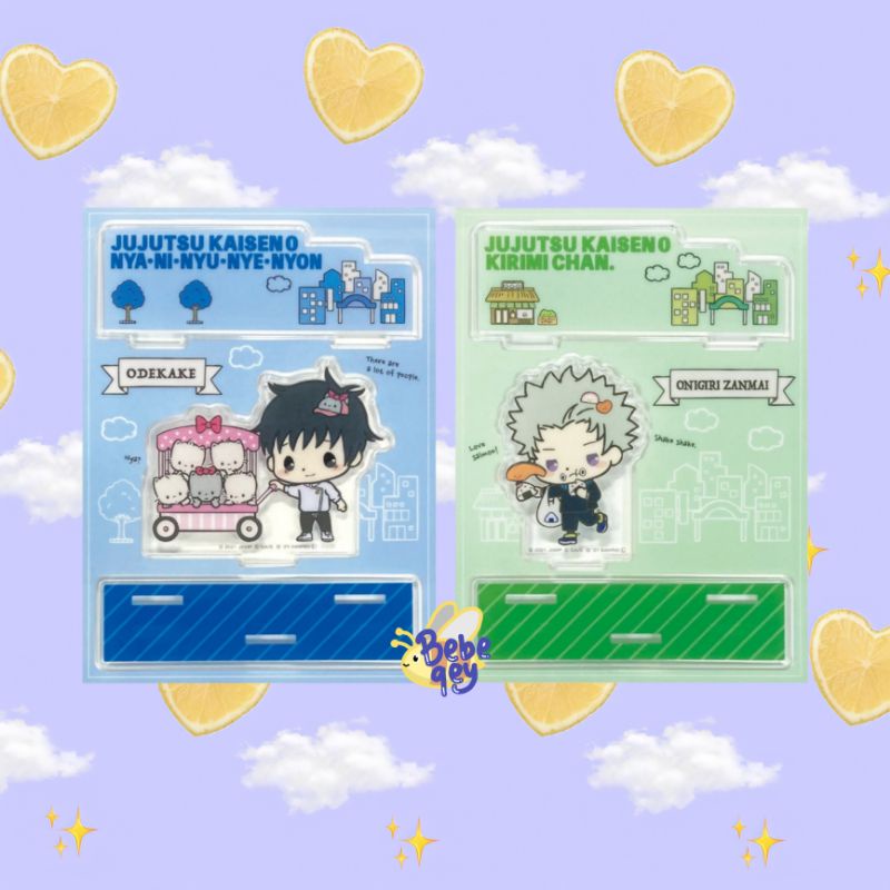 [OFFICIAL MERCH] Jujutsu Kaisen 0 Movie x Sanrio Acrylic Standee - Okkotsu Yuuta & Inumaki Toge