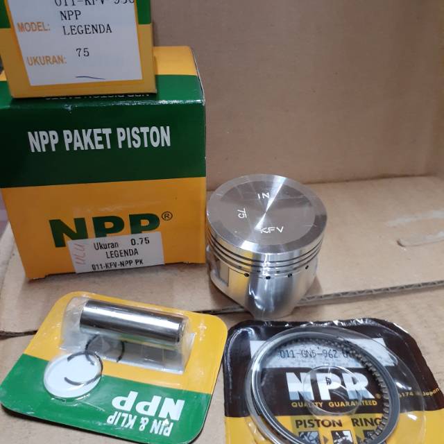 Piston kit legenda oversize 75 NPP