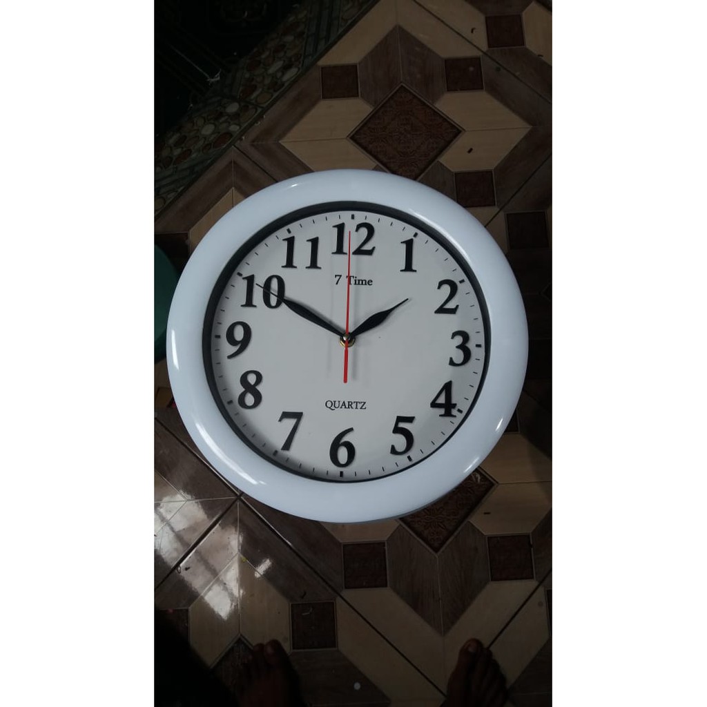 [ORIGINAL] JAM DINDING [GRATIS PAKING BUBBLE] JAM DINDING POLOS DIAMETER 30CM