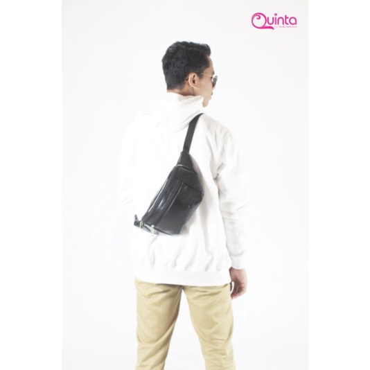 Tas Pinggang Cowok Cewek Waistbag Unisex Murah || Fatta waistbag by Quinta