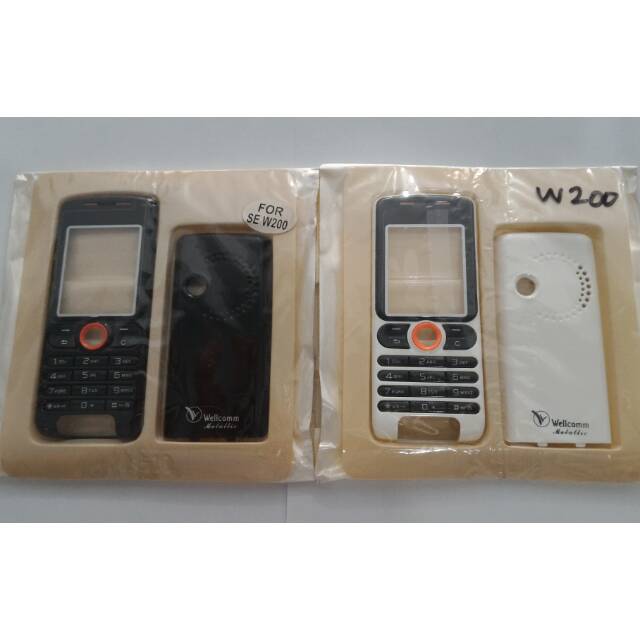 Casing Metalik Sony W200