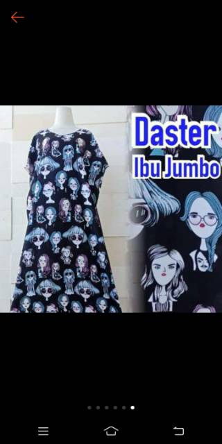Daster Bali Mama Moo Jumbo