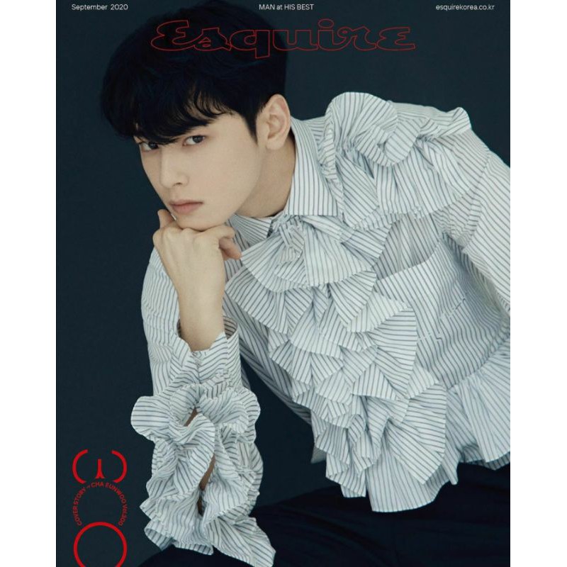 [DP PO] Majalah ESQUIRE Edisi September 2020 (Cover : Cha Eun Woo)