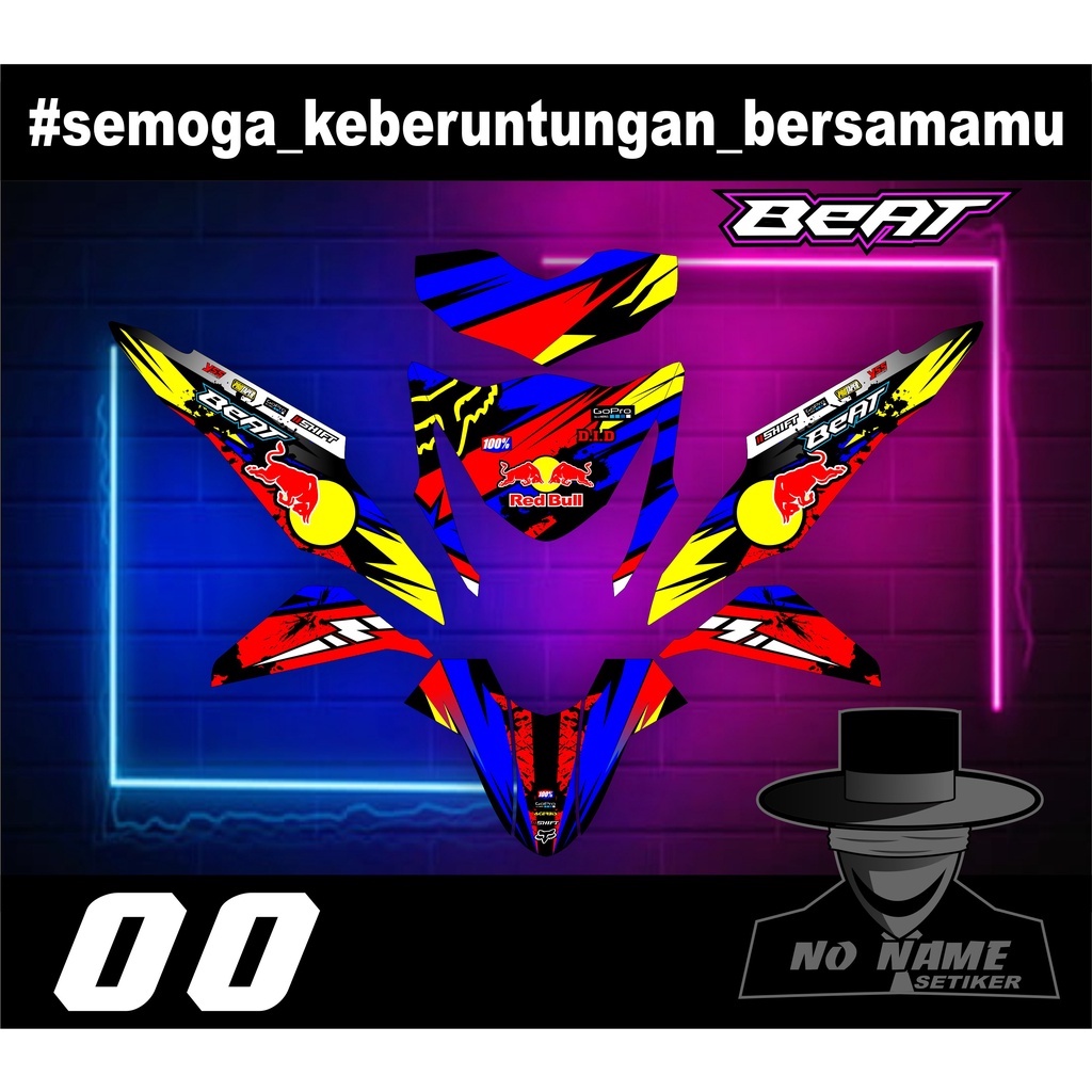 Decal Fullbody beat fi (00) 2013-2015 variasi stiker sticker striping motor honda setriping beat