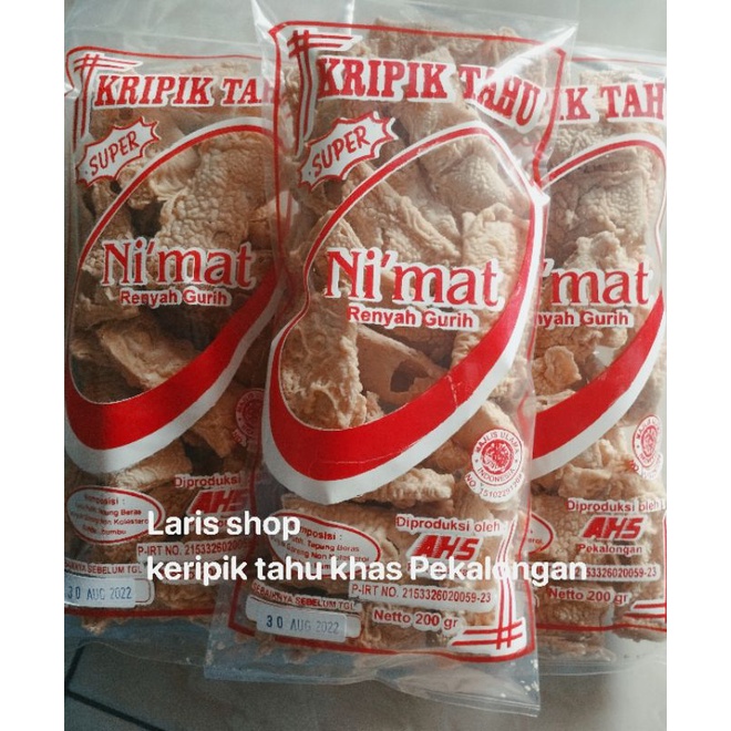 Jual Kripik Tahu Pekalongan Nimat Shopee Indonesia