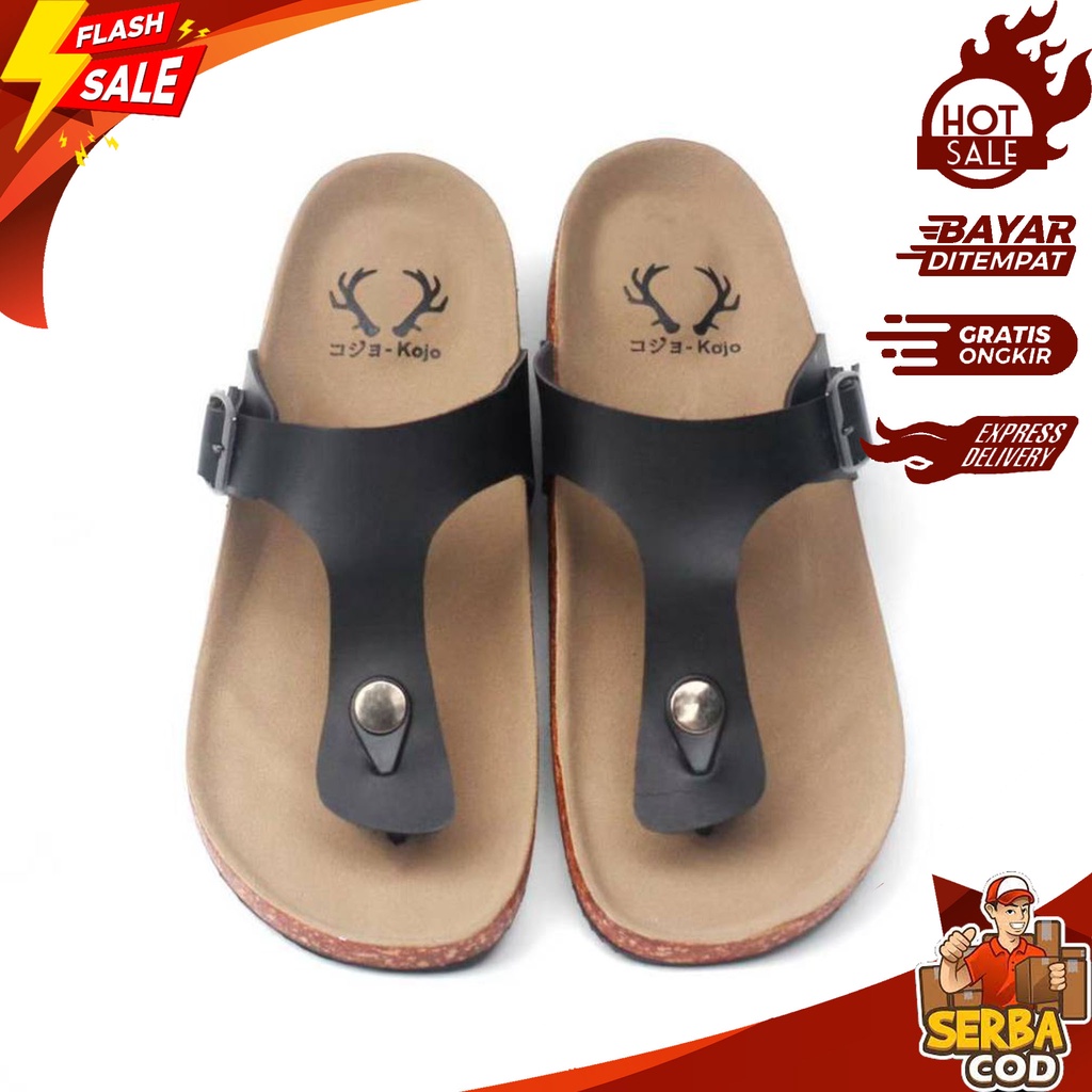 EXTREME_CORPS - Sandal Slide Pria Terbaru 2022 - Sandal Casual Slip On - Sandal Slop Cowok Original 