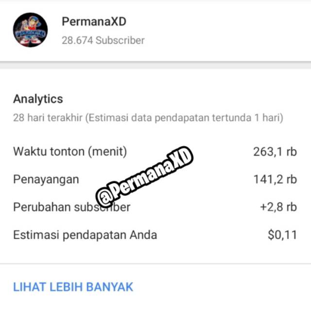 Jual Akun Channel Youtube 28ribu Subscriber Calon Monetize Baca Deskripsi Shopee Indonesia