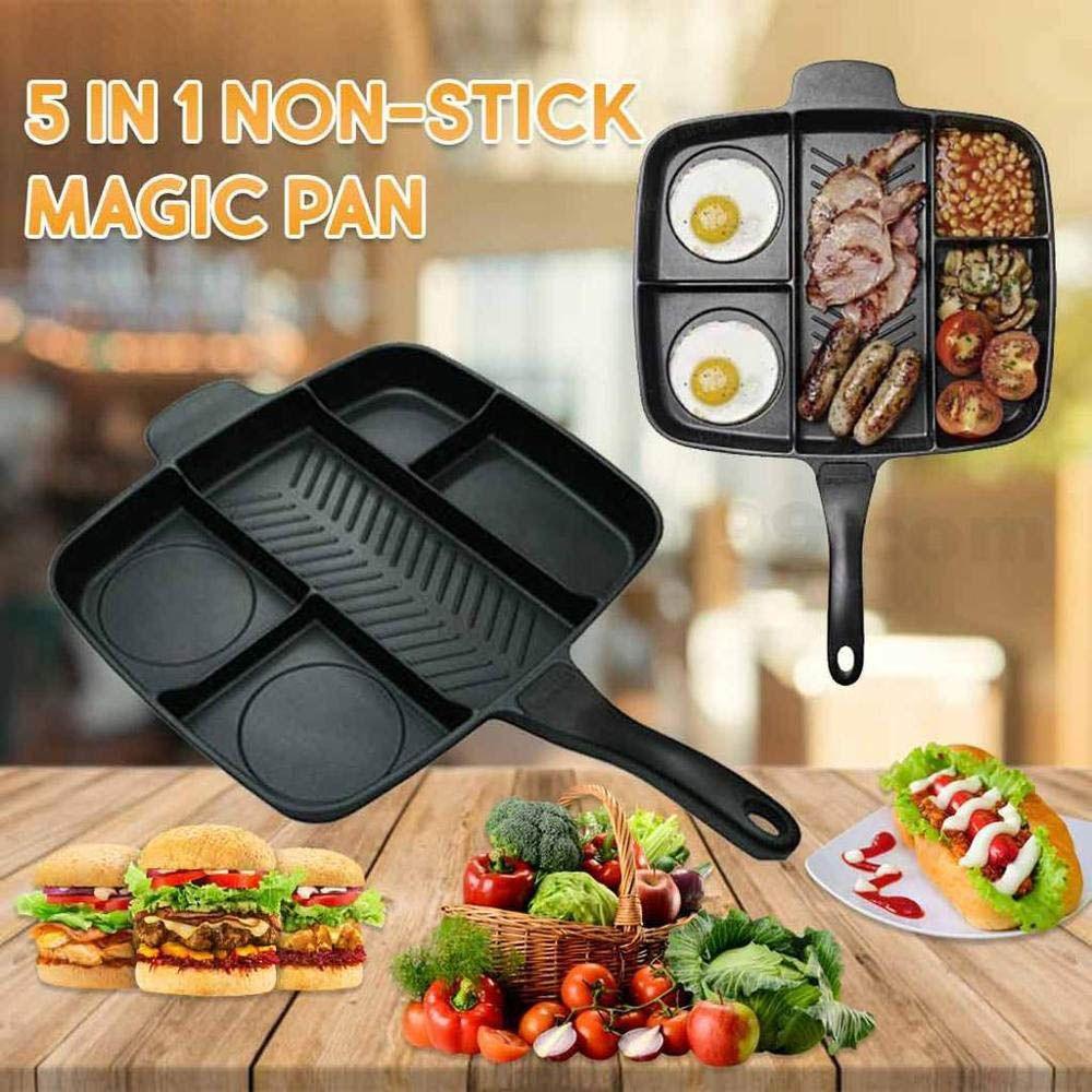 Preva Wajan Penggorengan 5in1 Breakfast Tools Roasting Pan Frypan