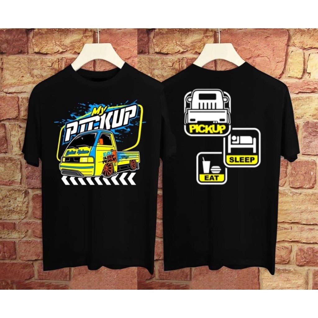 TR07 KAOS  MU PICK UP TRUCK BPJS KAOS  TRUK  TRUK  MANIA KAOS  