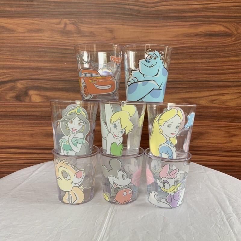 Gelas Cup Plastik Disney Mickey Princess Snow White Ariel Rapunzel Cars Toy Story Pooh Monster Inc Donald Daisy