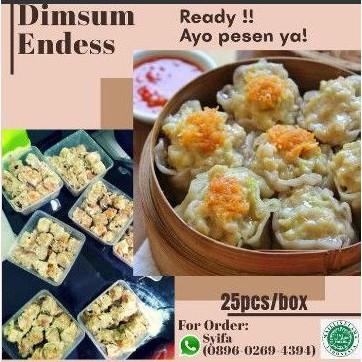 

DIMSUM JUMBO TERMURAH !! Cemilan SEHAT Dimsum Ayam25PCS Home Made Premium Quality HALAL100%