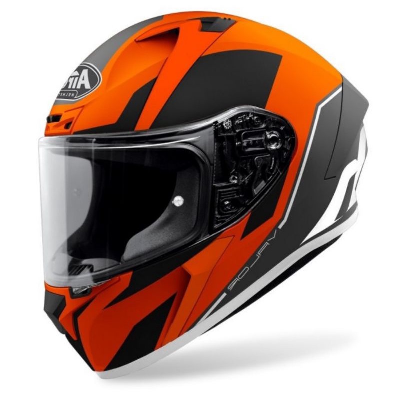 AIROH VALOR WINGS ORANGE MATT AIROH HELMET HELM AIROH